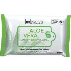 IDC Institute Make-up Remover Wipes Aloe Vera 20 stuks