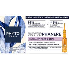 Phyto Phytophanere Tratamiento Anticaída Reaccional 12x5 ml