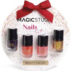 Magic Studio Colorful Nails Set 4 uds