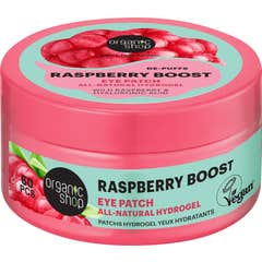 Organic Shop Parches De Hidrogel Antihinchazón Para El Contorno De Los Ojos Raspberry Boost 60 uds