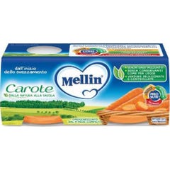 Mellin Omog Carote 2X80G