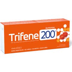 Medinfar Trifene 200 Ibuprofeno 200mg 20comp Medinfar Trifene 200 Ibuprofeno 200mg 20comp