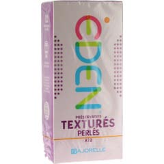 Eden Preservativos Masculinos Texturizados Perlados 12 uds
