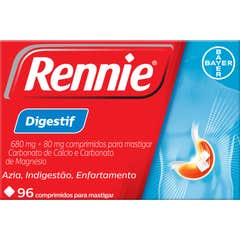 Rennie Digestif 680mg + 80mg 96comp Rennie Digestif 680mg + 80mg 96comp