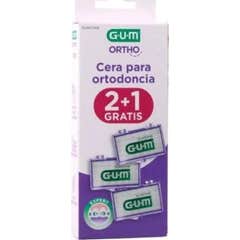 Gum Cera para Ortodoncia Pack 3 uds