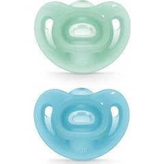 Nuk Silic Boys Pacifier T1 Sensix2