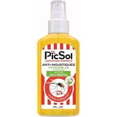 PicSol Antizanzare Citronella e Citriodiol 125ml