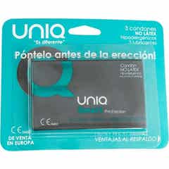 Uniq Smart Pre-Erección Preservativo Sin Látex 3uds