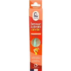 Lamazuna Soft Toothbrush Pastel Green 1 pc