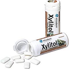 Miradent Xylitol Cinnamon Chewing Gum 30g