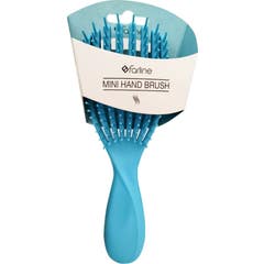 Farline Mini Reisborstel Blauw 1 stuks
