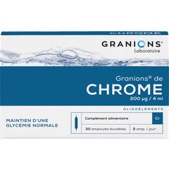 Granions Chromium 200mcg 30 fiale
