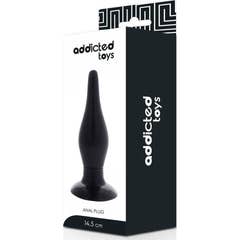 Addicted Toys Plug anale 14,5cm nero 1pc