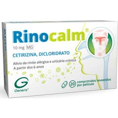 Generis Rinocalm Cetirizina 10mg 20comp