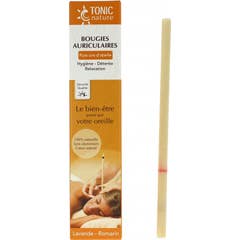 Tonic Nature Velas Auriculares Lavanda Romero 2uds