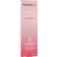 Florame Glow Protect Fluido Iluminador Granada Bio 40 ml