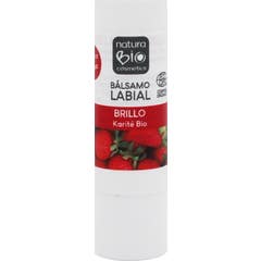 NaturaBIO Cosmetics Lipbalsem Glans Sheaboter 5 g