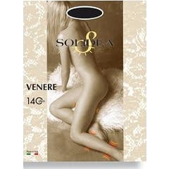 Solidea Venus 140den Collant Tutto Nu Nero 1S 1 Unità