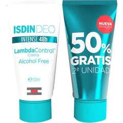 ISDIN Deo Lambda Control Intense 48h Alcohol Free Crema 2x50ml