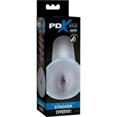 PDX Male Pump and Dump Stroker Masturbatore trasparente 1pc