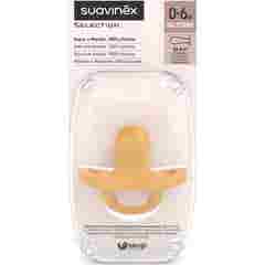 Suavinex Selection Chupete Silicona 0-6m Mostaza 1ud