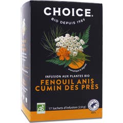 Choice Bio Infusion Bio Fennikel Anis Spidskommen 17 Breve