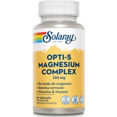Solaray Magnesium Complex OPTI-5 60 vcaps