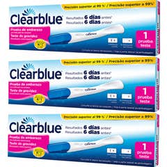 Clearblue Pack Prueba de embarazo Ultratemprana 3 Pruebas