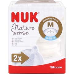 Nuk Nature Sense Teat 6-18 M 2uts