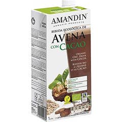 Amandin Bebida Vegetal de Avena con Cacao 6x1l