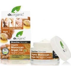 Dr.organic marocchino Crema da notte marocchina Olio di Argan 50ml