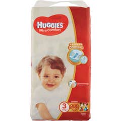 Huggies Ultra Comfort Big 3 56 uds