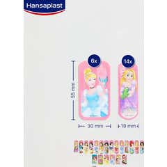 Hansaplast Disney Kids Princess Adhesive Bandage 20pz