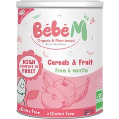 La Mandorle Bebe M Cereals & Fruit +6M 400g