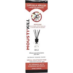 Mousti'Kill Difusor Repelente Especial Mosquito Tigre 200 ml