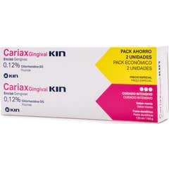 Cariax Gingival Kin Tandpasta Verpakking 2x125ml