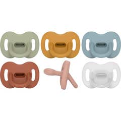 Suavinex Smoczek do ssania cały silikonowy Fisio 0-6M