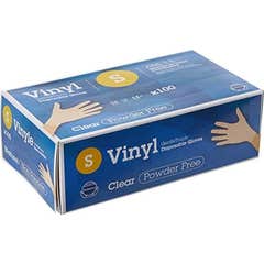 Rubberex Guanti Vinile Clear S 100 Unità