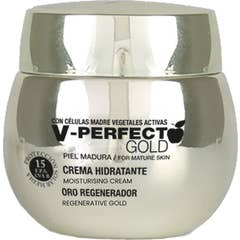 Thader Pharma Crema Facial de Alta Nutrición con Oro Regenerador V-Perfect Gold 50ml