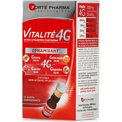 Forte Pharma Energie Vitalit 4G 10 Shots/10ml