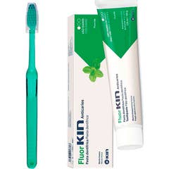 Kin Fluorkin Anticaries Fresh Mint Toothpaste + Medium Toothbrush