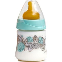 Suavinex® baby flaske latex bred mund spid 3 positioner størrelse 1 150ml