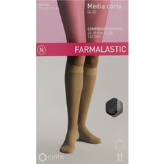 Farmalastic Kniestrümpfe (A-D) normale Kompression  groß schwarz 1 Stück