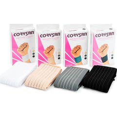 Corysan Muñequera Velcro Negro