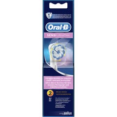 Oral-B cabezal de cepillo eléctrico EB60 Sensi Ultrathin 2 unidades