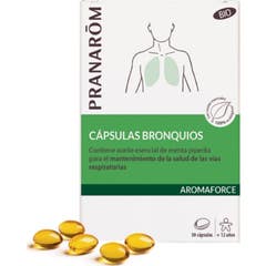 Pranarom Aromaforce Capsule Bronquios 30 unità