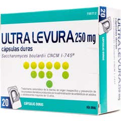 Ultra Levura 250mg 20caps Blister