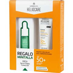 Heliocare Pack Acnimat Spf50+ + Biretix Sérum