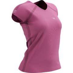 Compressport Shirt Training Ss Woman Deco Rose 1 Unità