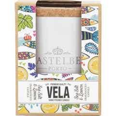 Castelbel Sardinha Vela Sais Marinhos & Limão 190 g
